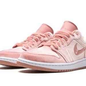 Jordan Womens WMNS Air Jordan 1 Low SE DQ8396 600 Pink Velvet - Size 6.5W