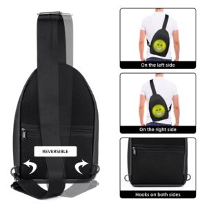 Gelrova City Serise LED Crossbody Bag, Full Color Screen and Programmable DIY, Outdoor Advertising Travel Sling Backpack