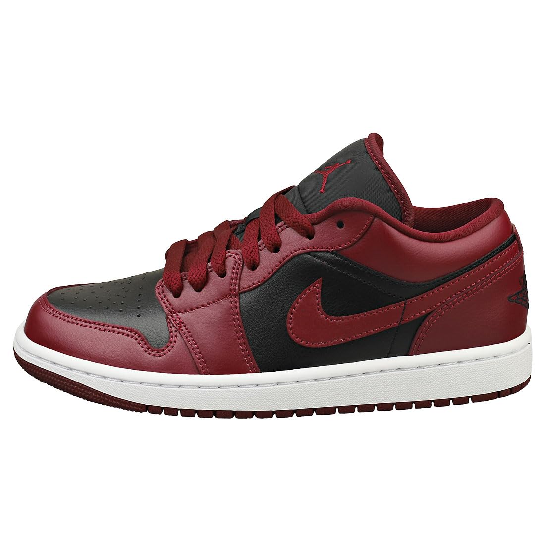 Jordan Womens Air Jordan 1 Low Cherrywood Black SZ 6