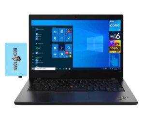 lenovo thinkpad l14 touchscreen 14.0" fhd ips business laptop (intel i5-1135g7 4-core, 8gb ram, 1tb pcie ssd, intel iris xe, killer wifi 6e, bluetooth 5.3, webcam, hdmi, win 11 pro) with hub