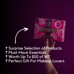 W7 Makeup Set Box - Surprise Assortment Gift of W7 Makeup Worth $50