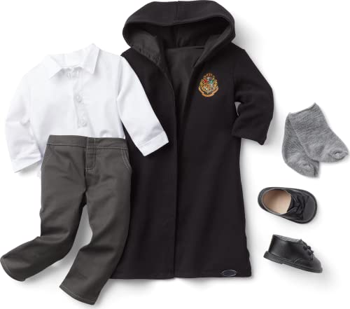 American Girl Harry Potter 18-inch Doll Hogwarts Uniform with Pants Outfit and Robe Featuring School Crest, For Ages 6+