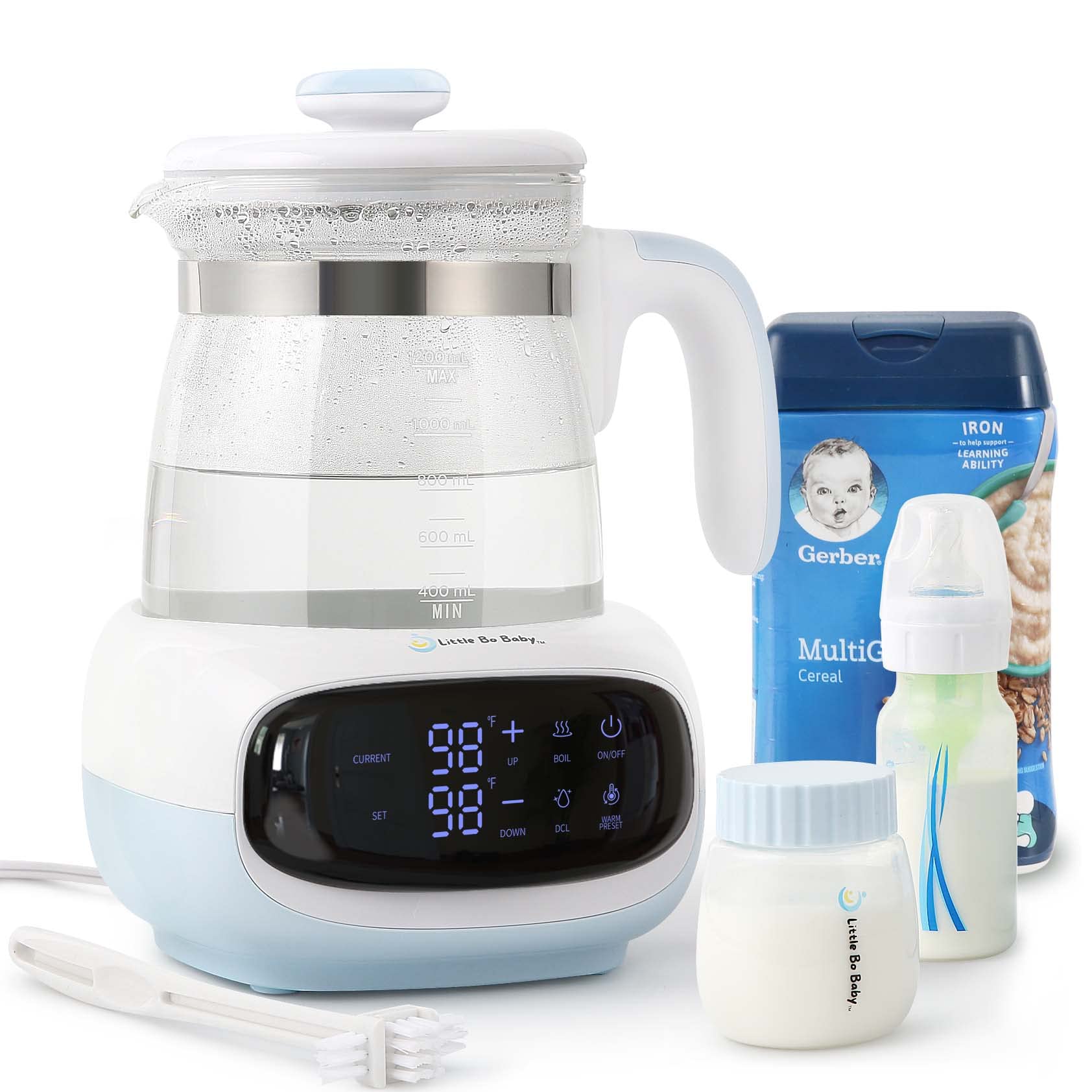 Little Bo Baby Instant Warmer, Bottle Warmer One Button Formula Temperature Instant Water Warmer Multi-Function Intelligent Warmer Formula Dispenser Machine Warmer