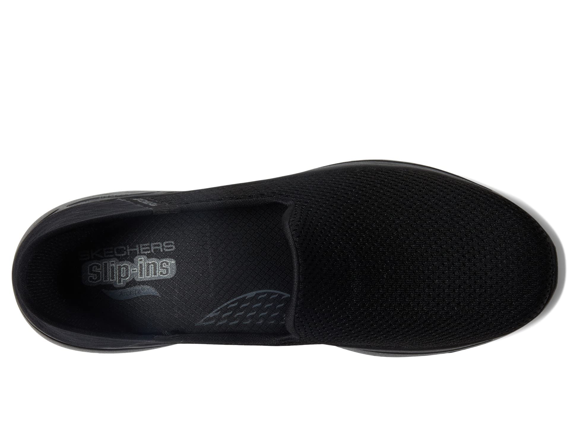 Skechers Go Walk Arch Fit Summer Views Hands Free Slip-Ins Black 9 B (M)