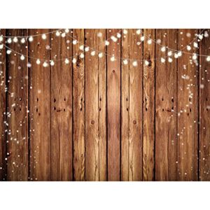 alltten 8x6ft brown wood backdrops for photography vintage brown background thin vinyl material applicable to baby shower banners photo booth studio props f1