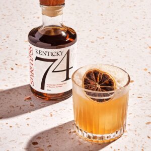 SPIRITLESS Kentucky 74 | Non-Alcoholic Bourbon Whiskey Spirit | Fully Distilled & Award-Winning Mocktail & Cocktail Ingredient | For Halfsies or Fully Spiritless | Non-GMO & Vegan | 700 ml Bottle