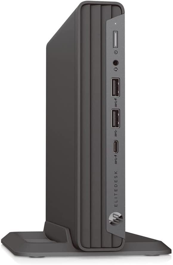 HP EliteDesk 800 G6 Mini Desktop Computer - 10th Gen Intel Core i7-10700T 8-Core up to 4.5 GHz Processor, 32GB DDR4 RAM, 1TB NVMe SSD, Intel UHD Graphics 630, Wi-Fi 6 + Bluetooth 5.1, Windows 11 Pro