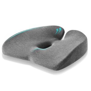 vigboat office chair cushion, memory foam seat cushion for tailbone, ergonomic butt cushion for sciatica, back pain, butt pillow for long sitting, chair pad for desk, gaming