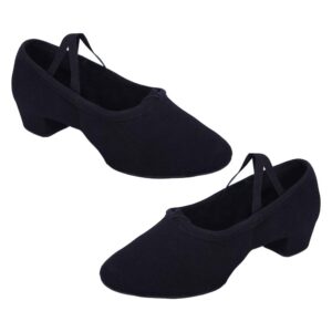 ushobe womens shoes toddler slippers 1 pair ballet shoes for women leather ballet dance slippers jazz shoe on yoga shoes performance shoes for women girls womens shoes girls shoes black