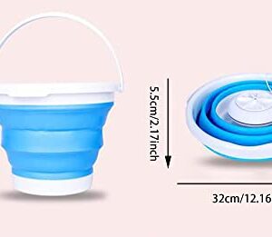 Ultrasonic Folding Bucket Turbo Washing Machine, Automatic Positive and Negative Usb Plug-In Lundry Machine,Portable Mini Lavadoras for Student Dormitories, Living Rooms, Bathrooms, Balconies