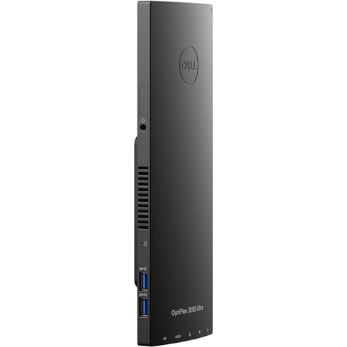 Dell OptiPlex 3000 3090 Desktop Computer - Intel Core i5 11th Gen i5-1145G7 Quad-core (4 Core) 2.60 GHz - 8 GB RAM DDR4 SDRAM - 256 GB M.2 PCI Express NVMe 3.0 SSD - Ultra Compact - Black (Renewed)