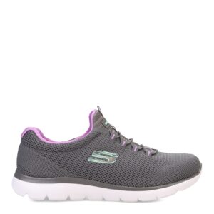 SKECHERS Summits-Cool Classic Charcoal/Lavender 7.5 C - Wide