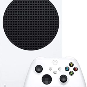 Microsoft Xbox Series S 512GB Game All-Digital Console, One Xbox Wireless Controller, 1440p Gaming Resolution, 4K Streaming Media Playback, 3D Sound, WiFi, White