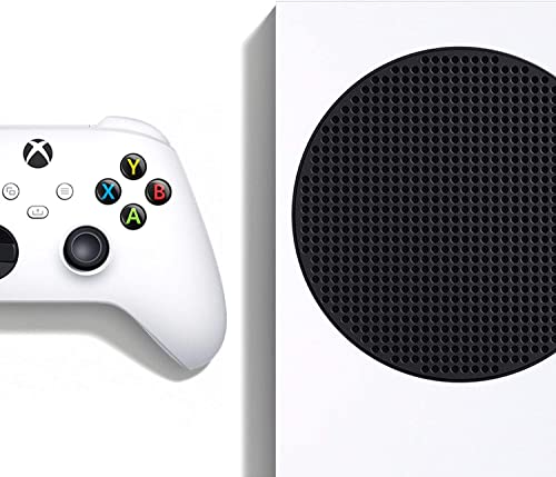 Microsoft Xbox Series S 512GB Game All-Digital Console, One Xbox Wireless Controller, 1440p Gaming Resolution, 4K Streaming Media Playback, 3D Sound, WiFi, White