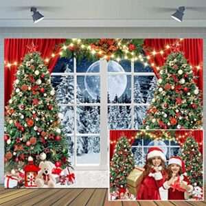 cylyh 7x5ft winter snow scene backdrop for photography - new year's and christmas party photo background (d806)