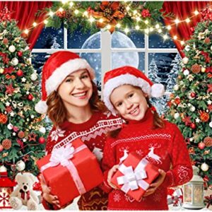 CYLYH 7x5ft Winter Snow Scene Backdrop for Photography - New Year's and Christmas Party Photo Background (D806)