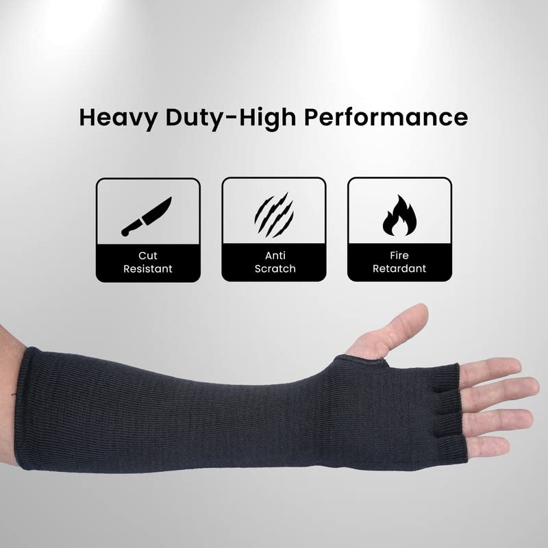 Stealth-Fit Made with Kevlar Sleeves - Cut Resistant Sleeves - Arm Guards - Protective Arm Sleeves