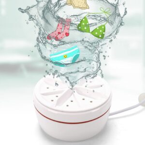 portable mini washing machine,turbo washing machine with usb for home, business, travel, college room,turbo washer for cleaning sock,underwear,small rags