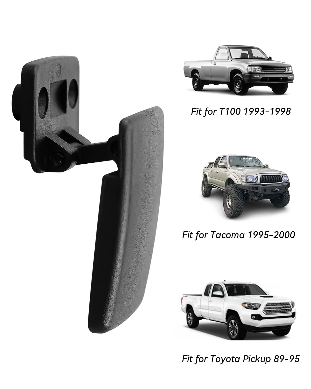 Rear Slider Sliding Window Latch Lock Fit for Toyota Pickup T100 Tacoma 1989-2000 Replace 69370-35010