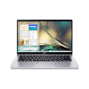 acer spin 3 sp314-55n sp314-55n-510g 14" touchscreen convertible 2 in 1 notebook - full hd - 1920 x 1080 - intel core i5 12th gen i5-1235u deca-core (10 core) 1.30 ghz - 8 gb total ram - 512 gb ssd -