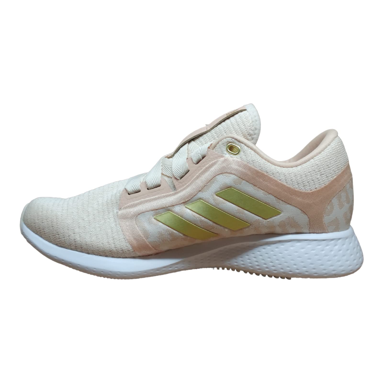 adidas Women's Edge Lux 4 Sneaker (Wonder White/Gold Metallic/Future White, 7.5)