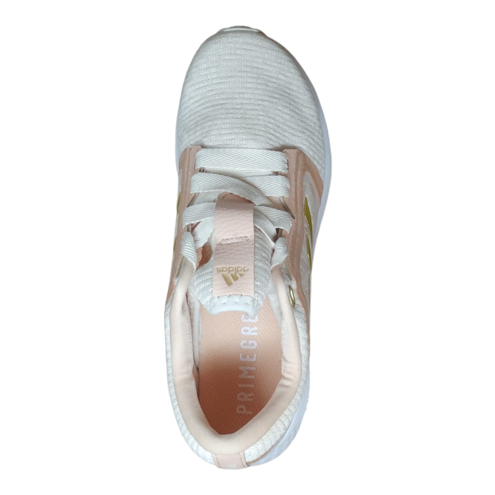 adidas Women's Edge Lux 4 Sneaker (Wonder White/Gold Metallic/Future White, 7.5)