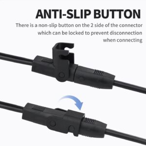 Aprelco 3ft Extension 2-Pin Sofa Recliner DC Output Cable Power Cord for Recliner Lift Chair Motor Actuator KDPT007