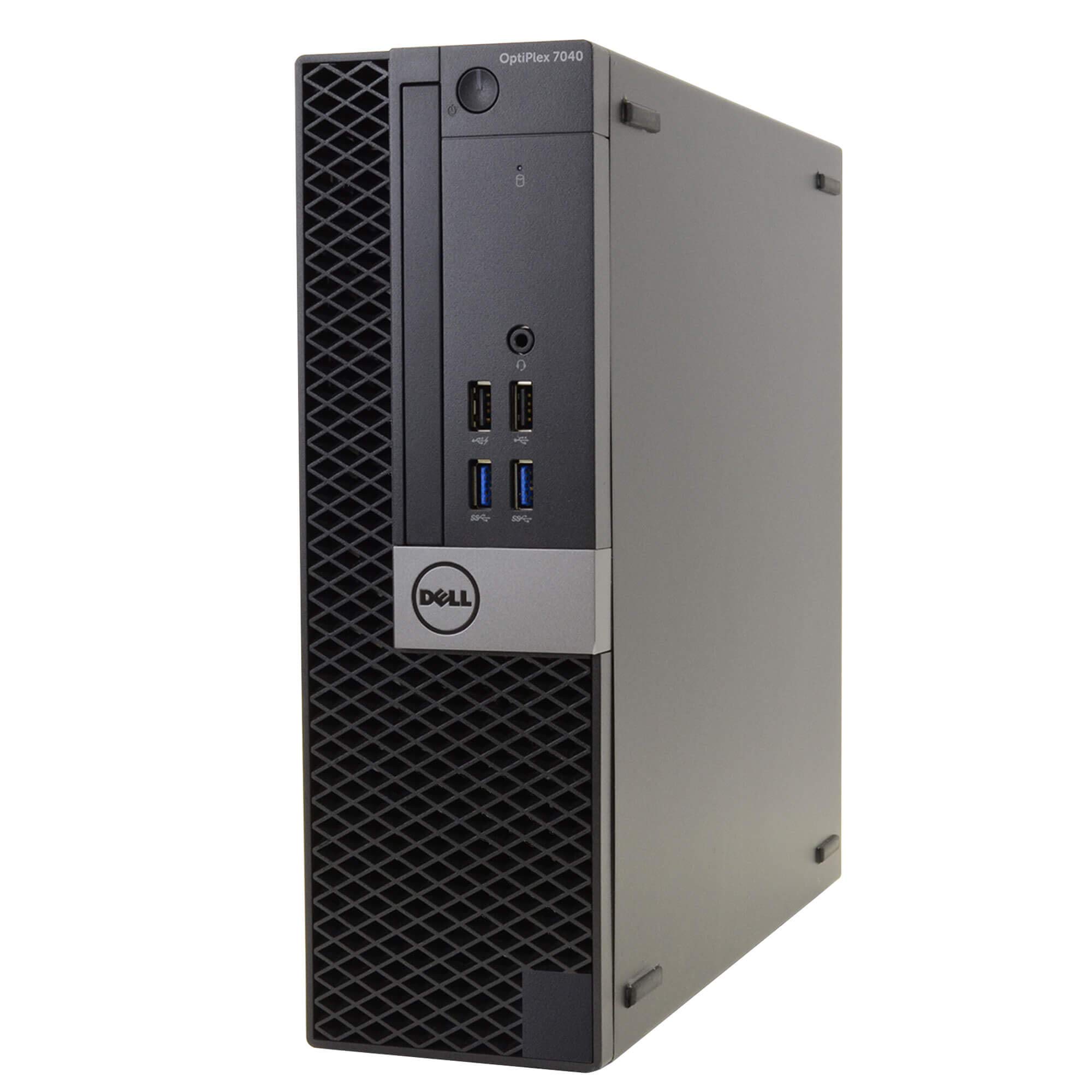 Dell Optiplex 7040 Small Desktop Computer (SFF) | Quad Core Intel i7 (3.40GHz) | 16GB DDR4 RAM | 512GB SSD Solid State | 22in Monitor | Windows 10 Pro (Renewed)