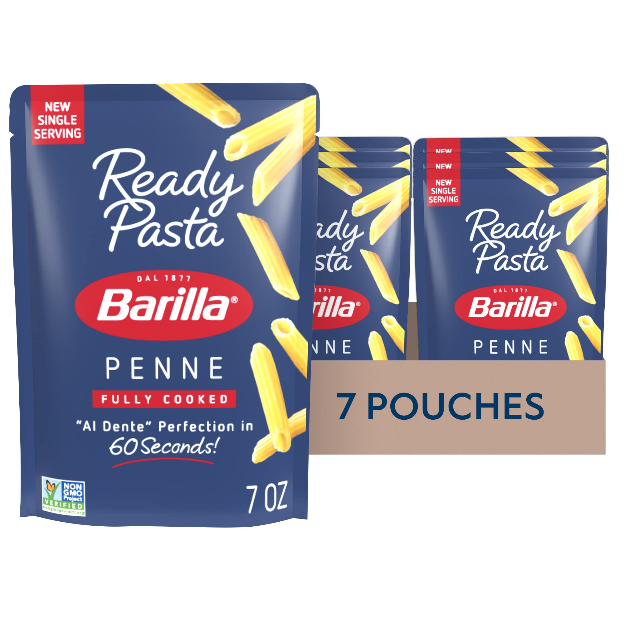 Barilla Ready Pasta, Penne, 7 oz. Pouch (pack of 7)