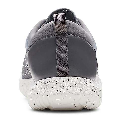 Clarks Women's Nova Step Sneaker, Dark Grey, 7.5 Wide