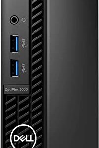 Dell OptiPlex 3000 MFF Micro Desktop Computer - 12th Gen Intel Core i7-12700 12-Core up to 4.90 GHz CPU, 16GB DDR4 RAM, 1TB NVMe SSD, Intel UHD Graphics 770, Wi-Fi 6 + Bluetooth 5.2, Windows 11 Pro