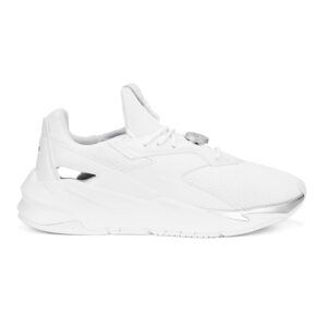 Puma - Womens Fier Nitro Metallic Shoes, Size: 10 M US, Color: Puma White