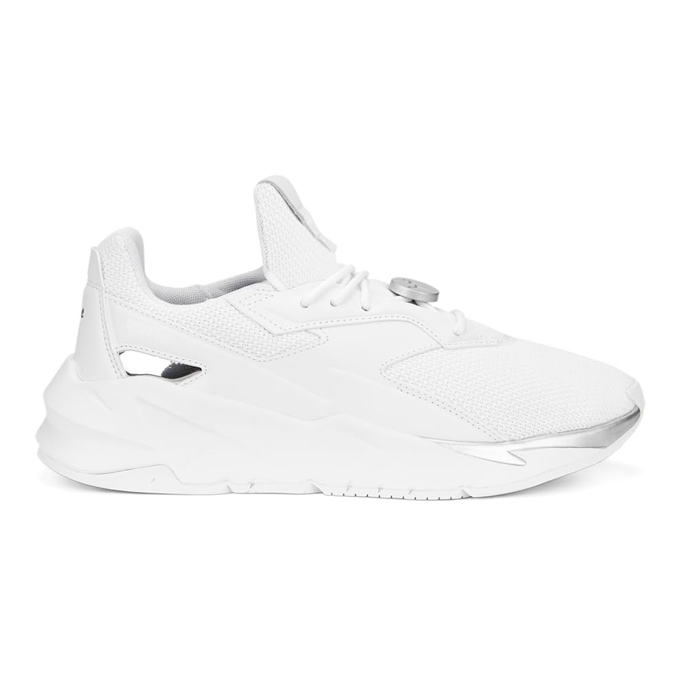 Puma - Womens Fier Nitro Metallic Shoes, Size: 10 M US, Color: Puma White