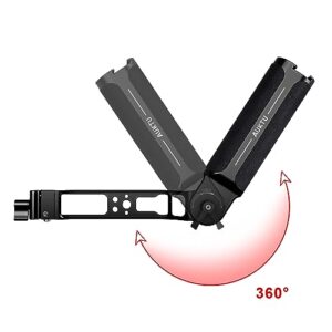 AUKTU Handle for DJI Ronin, Gimbal Handgrip Accessories, Adjustable Sling Handle Grip for DJI Ronin S, Ronin SC, RS3, RS2, RS3 mini, RS3 Pro, SC2, Load Capacity up to 13.2 lb, for Low Angle Shots V2.0