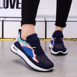 MLAGJSS Slip on Tennis Shoes Women Sneakers for Women's Fashion Casual Mesh Breathable Sneakers Slip On Shoes