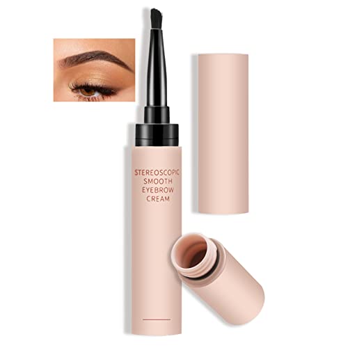 Boobeen Eyebrow Pencil Waterproof, Long Lasting Eye Brow Definer Pen, Multi-purpose Eye Liner Pen, Natural Matte Eyebrow Makeup