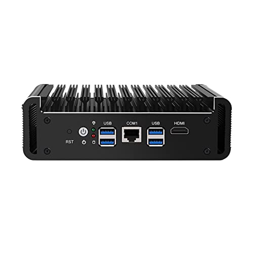 Micro Firewall Appliance, Mini PC, VPN, Router PC, Intel Core I7 1165G7, HUNSN RJ17, AES-NI, 6 x Intel 2.5GbE I226-V LAN, COM, HDMI, Sim Slot, Barebone, NO RAM, NO Storage, NO System