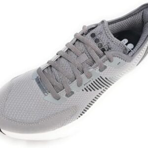 Diadora Unisex Running Shoe, Alloy Steel Gray Black, 13.5 US Men