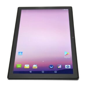 Airshi 10.1in Tablet, HD 1960x1080IPS 2.4 5GWiFi Dual Band Calling Tablet for Playing (US Plug)