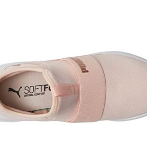 PUMA Softride Sophia Slip-On Rose Dust/Rose Gold 9 B (M)