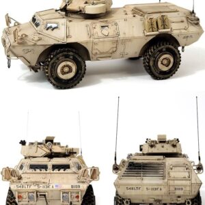 Academy Hobby Model Kit 1/35 U.S Army M1117 Guardian ASV Four Wheel Armored Car 13550