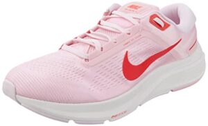 nike women's sneaker, med soft pink lt crimson summit white, 7