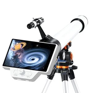 telescope electronic eyepiece xilihala, 5" lcd digital telescope eyepiece camera for telescope 1.25 inches lunar astronomy camera, wi-fi connection remote control, iphone android compatible