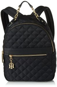 tommy hilfiger women's charming backpack, black, os