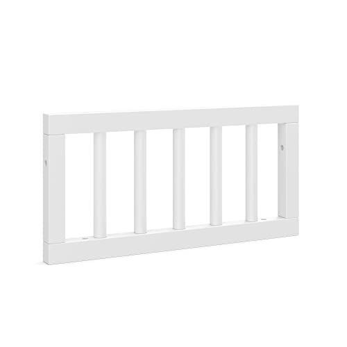 Little Seeds Aviary Toddler Rail with Spindles, White