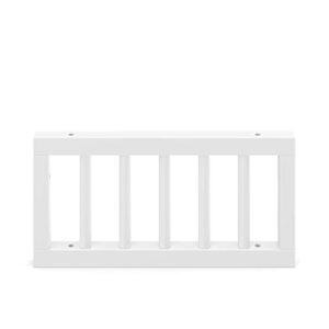 Little Seeds Aviary Toddler Rail with Spindles, White
