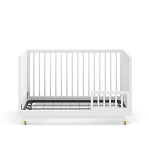 Little Seeds Aviary Toddler Rail with Spindles, White