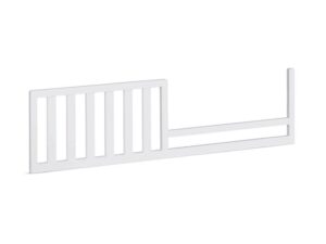 toddler bed safety guard rail for dolce babi cribs | multiple finishes available (white, option 1)