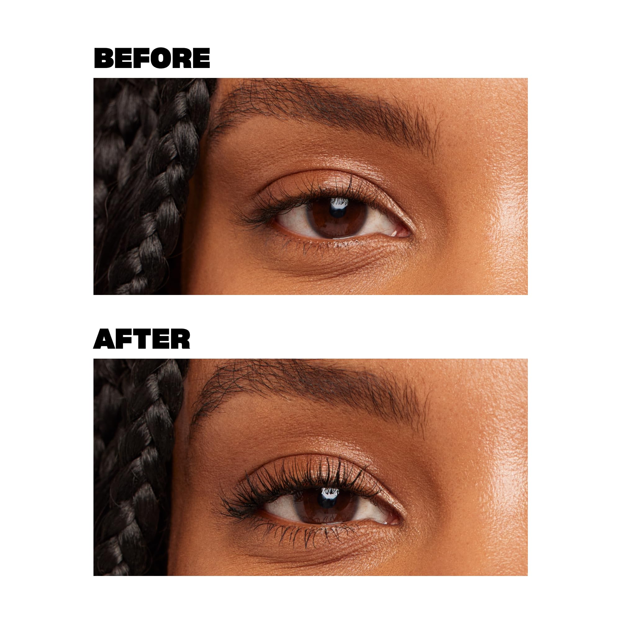 Babe Original 4 Real Mascara Black for Volume, Length, and Lift in Eyelashes, Defined & Flutterly Look, Vegan & Cruelty-Free, 8.5g