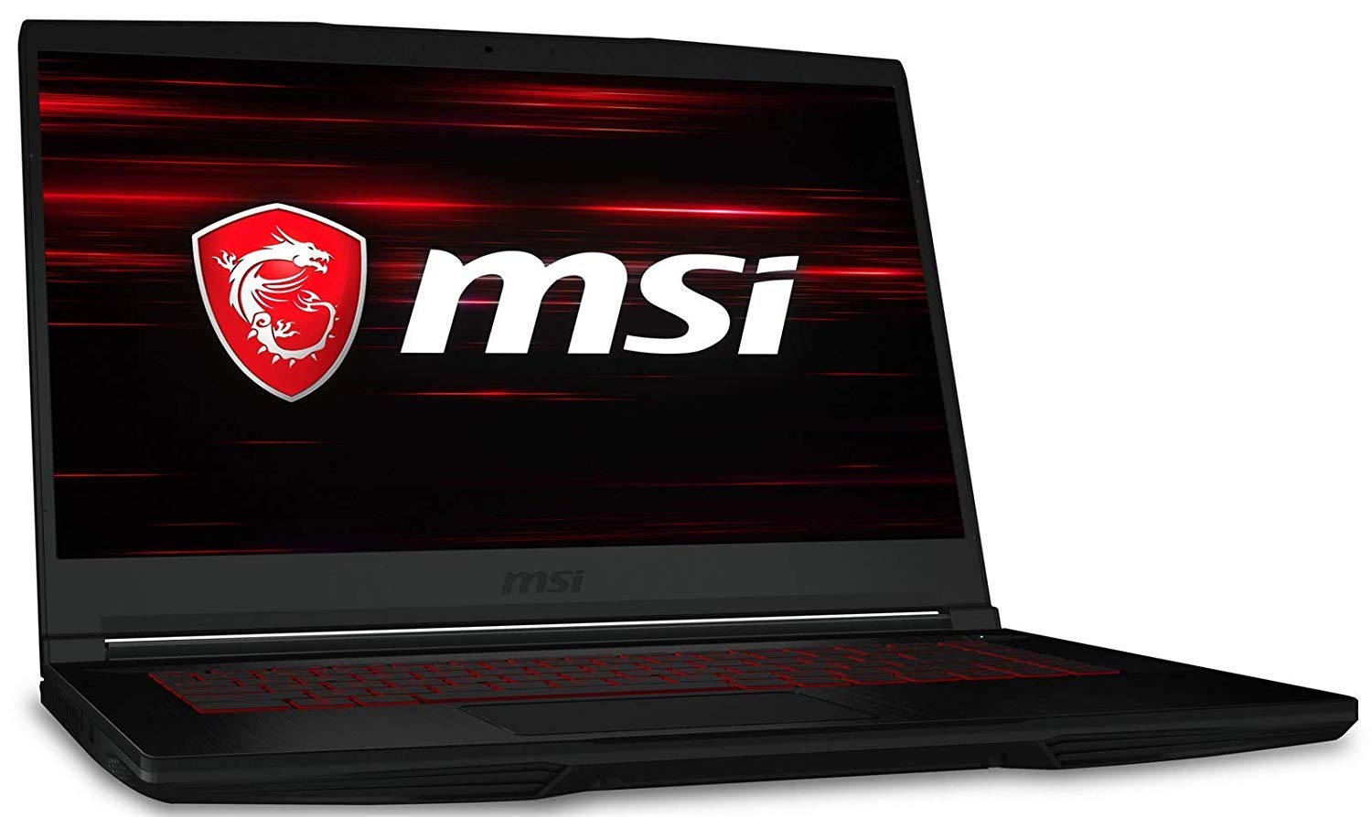MSI GF63 Thin Laptop: 11th Gen Core i5-11400H, RTX 1650, 256GB SSD, 8GB RAM, 15.6" Full HD IPS Display, Windows 11